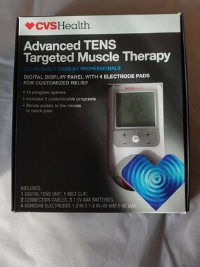 CVS Health Advanced TENS Targeted Muscle Therapy NIB
